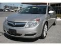 2007 Silver Pearl Metallic Saturn Aura XR  photo #2