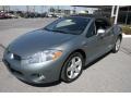 2008 Satin Meisai Gray Pearl Mitsubishi Eclipse Spyder GS  photo #27