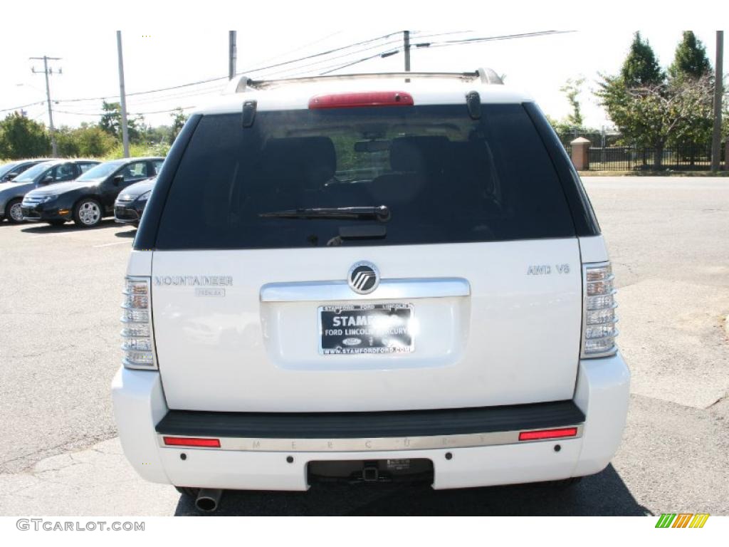 2007 Mountaineer Premier AWD - Oxford White / Camel photo #10