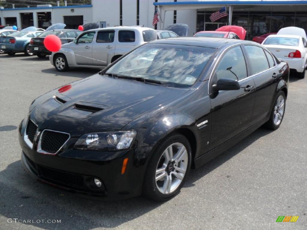 2009 G8 Sedan - Panther Black / Onyx photo #1