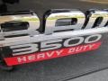 Brilliant Black Crystal Pearl - Ram 3500 HD Big Horn Mega Cab Dually Photo No. 7