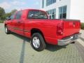 2007 Flame Red Dodge Ram 1500 SLT Mega Cab  photo #3