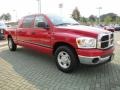 2007 Flame Red Dodge Ram 1500 SLT Mega Cab  photo #7