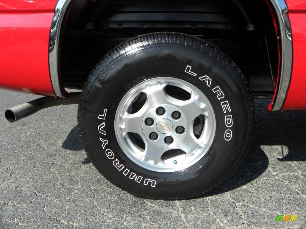 2000 Silverado 1500 LS Regular Cab 4x4 - Victory Red / Medium Gray photo #12