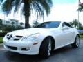 Arctic White - SLK 350 Roadster Photo No. 2