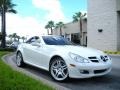 Arctic White - SLK 350 Roadster Photo No. 4