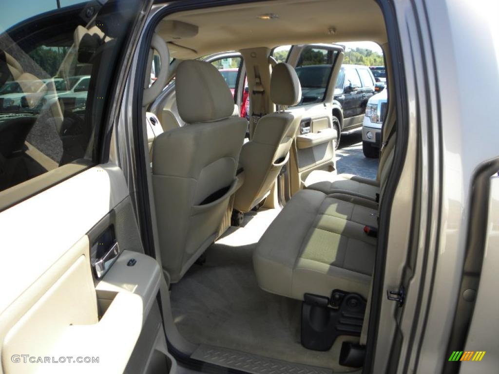 2005 F150 XLT SuperCrew - Arizona Beige Metallic / Tan photo #9