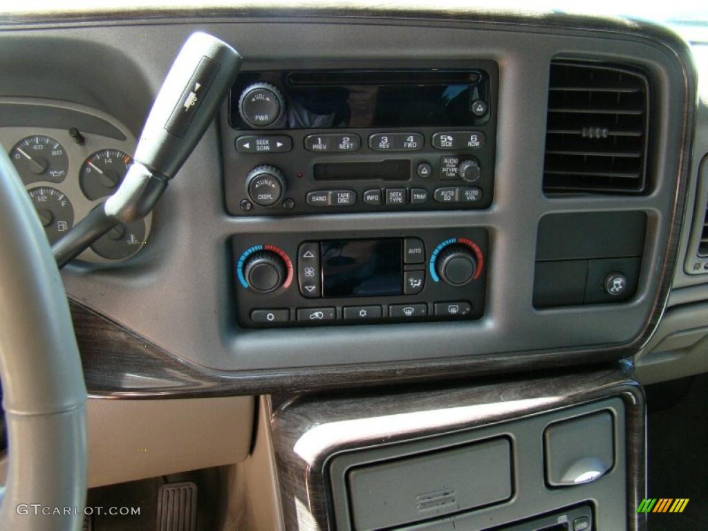 2004 Yukon Denali AWD - Carbon Metallic / Stone Gray photo #25