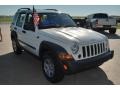 2007 Stone White Jeep Liberty Sport  photo #4