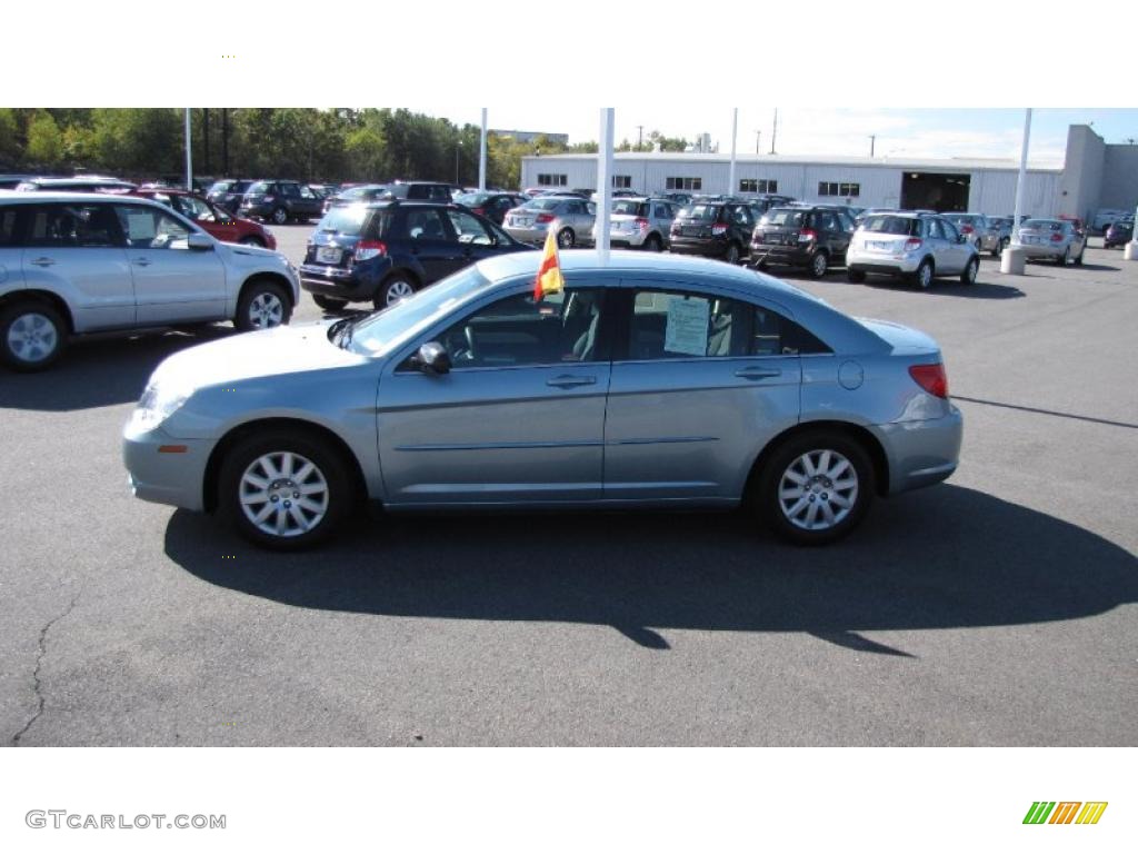 2009 Sebring LX Sedan - Clearwater Blue Pearl / Dark Slate Gray photo #1