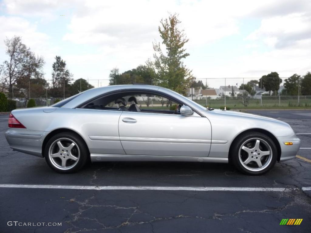 2000 CL 500 - Brilliant Silver Metallic / Charcoal photo #10
