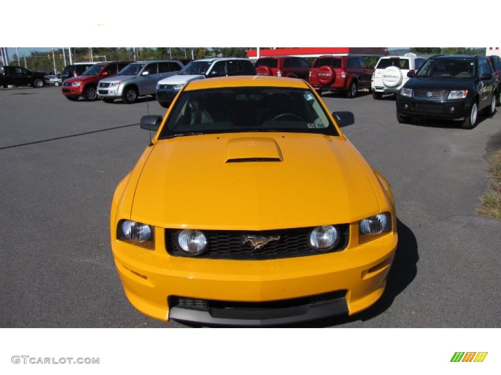 2008 Mustang GT/CS California Special Coupe - Grabber Orange / Charcoal Black/Dove photo #3