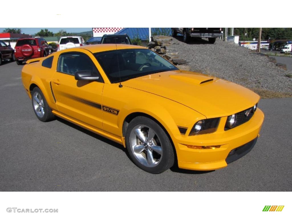 2008 Mustang GT/CS California Special Coupe - Grabber Orange / Charcoal Black/Dove photo #4