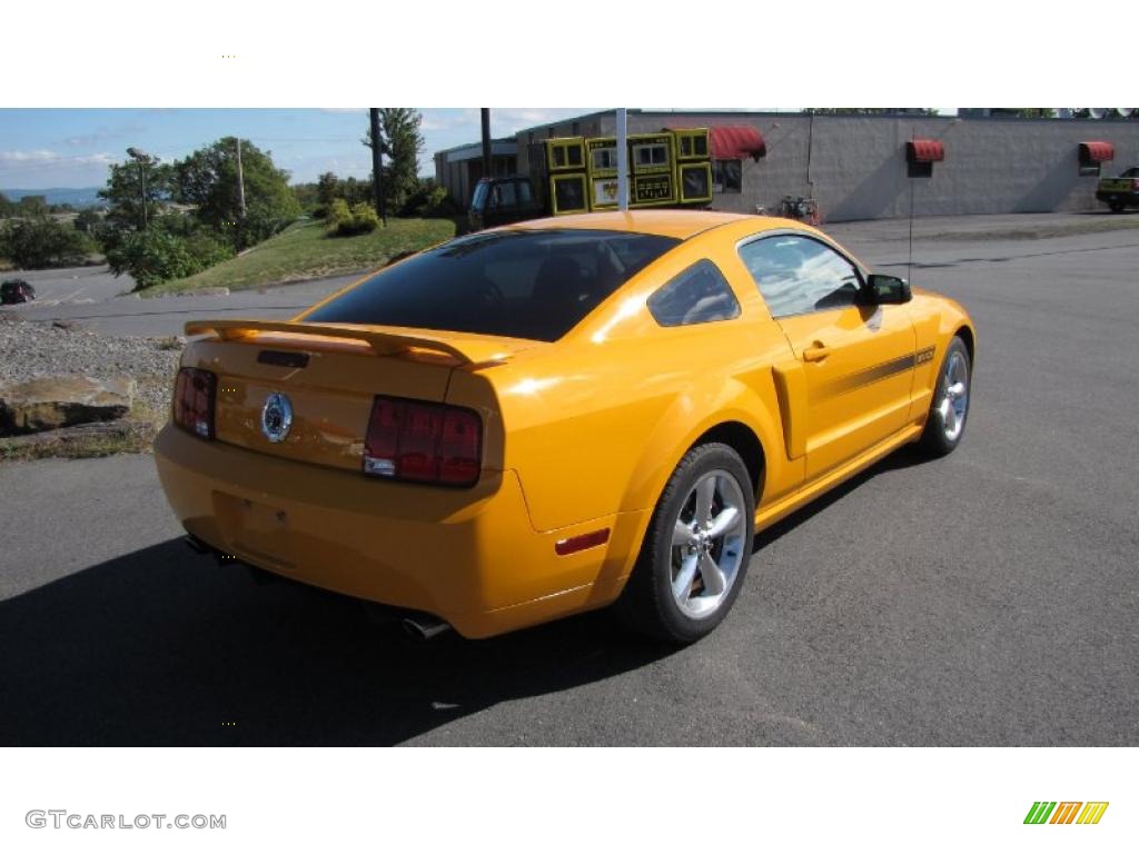 2008 Mustang GT/CS California Special Coupe - Grabber Orange / Charcoal Black/Dove photo #6