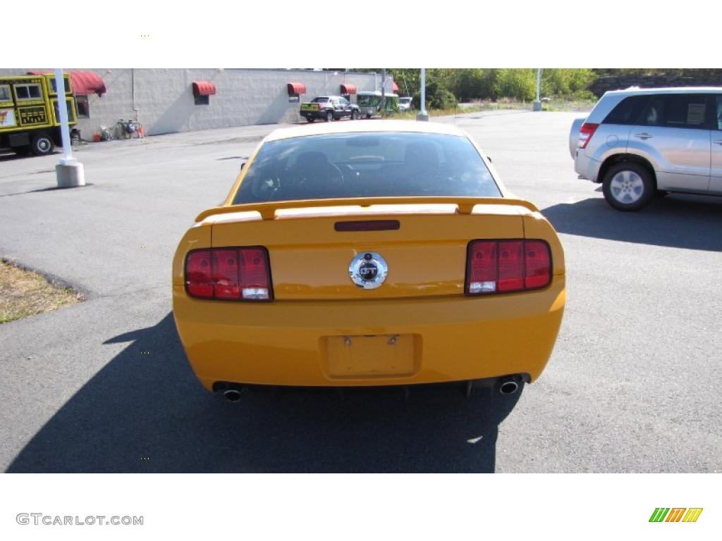 2008 Mustang GT/CS California Special Coupe - Grabber Orange / Charcoal Black/Dove photo #7