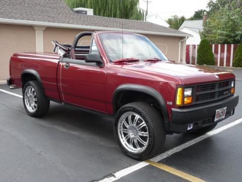 1989 Dodge Dakota Sport Convertible 4x4 Data, Info and Specs