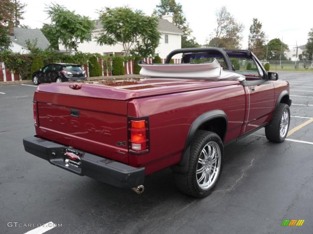 Red 1989 Dodge Dakota Sport Convertible 4x4 Exterior Photo #36725611