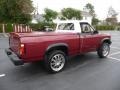 1989 Red Dodge Dakota Sport Convertible 4x4  photo #18