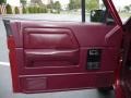 1989 Dodge Dakota Red Interior Door Panel Photo