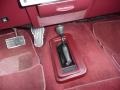 1989 Dodge Dakota Red Interior Controls Photo