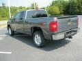 2011 Steel Green Metallic Chevrolet Silverado 1500 LT Extended Cab  photo #3