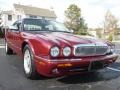 2000 Carnival Red Jaguar XJ Vanden Plas  photo #13