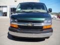 2010 Dark Green Metallic Chevrolet Express LT 1500 AWD Passenger Van  photo #2