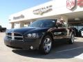 2010 Brilliant Black Crystal Pearl Dodge Charger R/T  photo #7