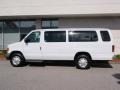 Oxford White - E Series Van E350 XLT 15 Passenger Photo No. 2
