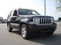 2008 Brilliant Black Crystal Pearl Jeep Liberty Limited 4x4  photo #1