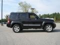 2008 Brilliant Black Crystal Pearl Jeep Liberty Limited 4x4  photo #2