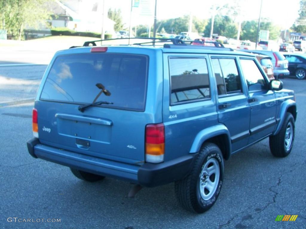1999 Cherokee Sport 4x4 - Gunmetal Pearl / Agate photo #3
