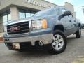 2008 Stealth Gray Metallic GMC Sierra 1500 SLT Crew Cab 4x4  photo #1