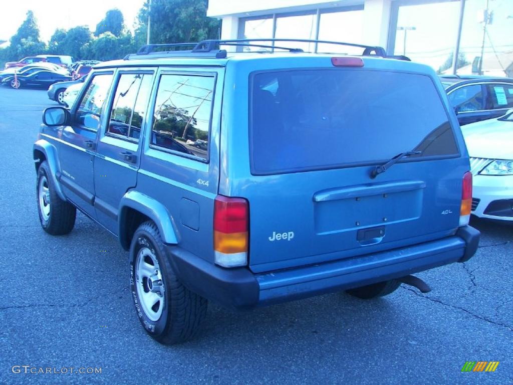 1999 Cherokee Sport 4x4 - Gunmetal Pearl / Agate photo #4