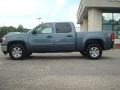 2008 Stealth Gray Metallic GMC Sierra 1500 SLT Crew Cab 4x4  photo #3