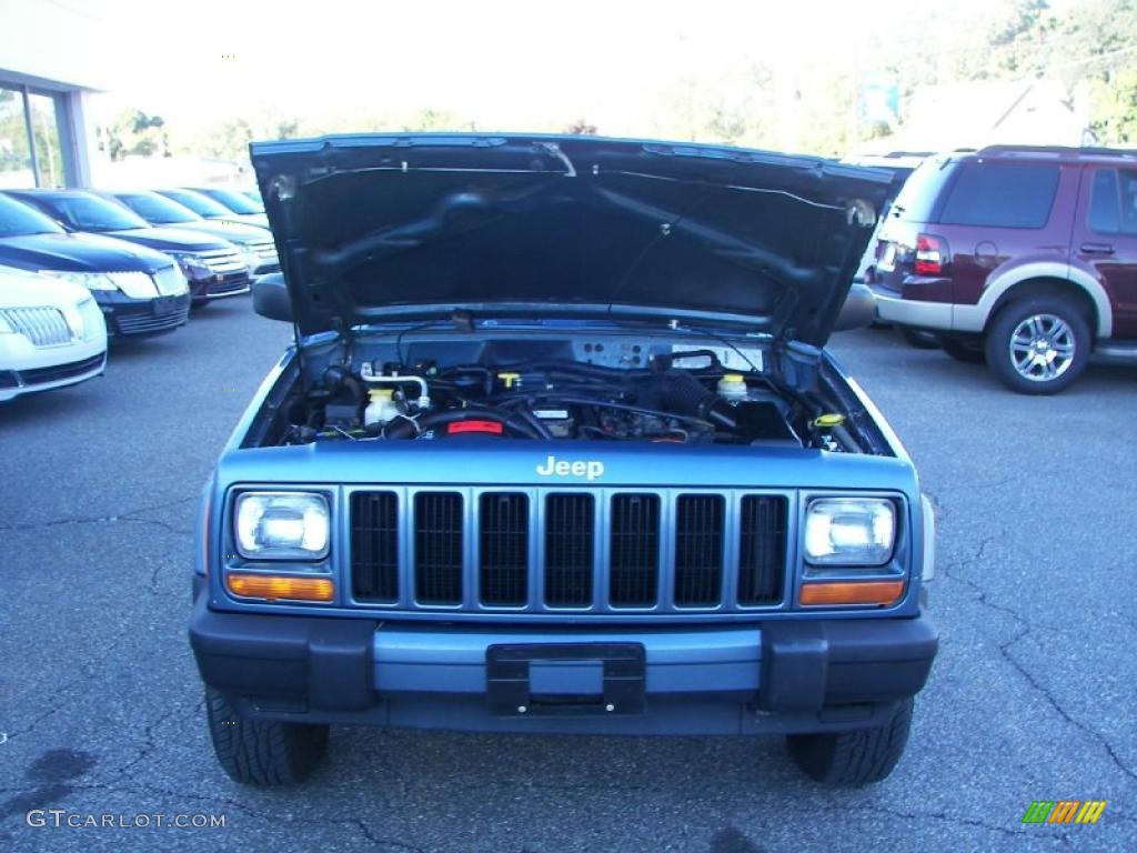 1999 Cherokee Sport 4x4 - Gunmetal Pearl / Agate photo #11