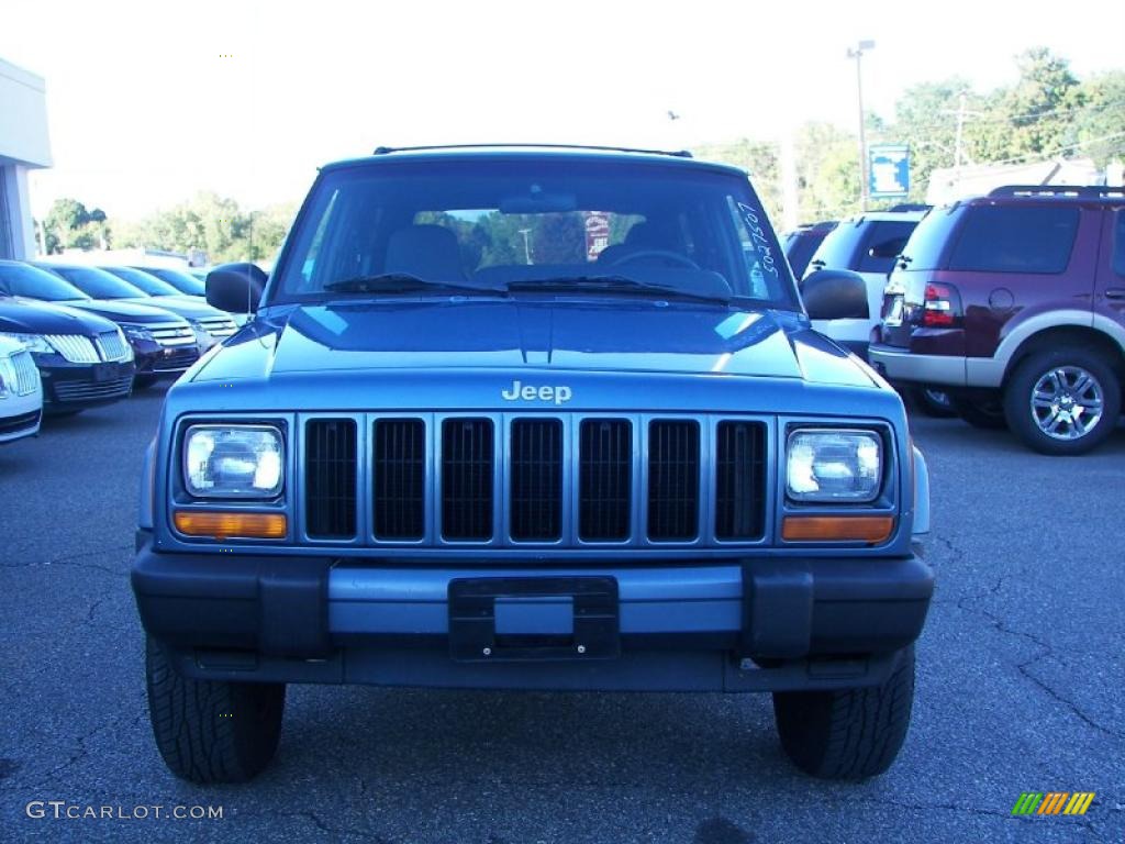 1999 Cherokee Sport 4x4 - Gunmetal Pearl / Agate photo #17