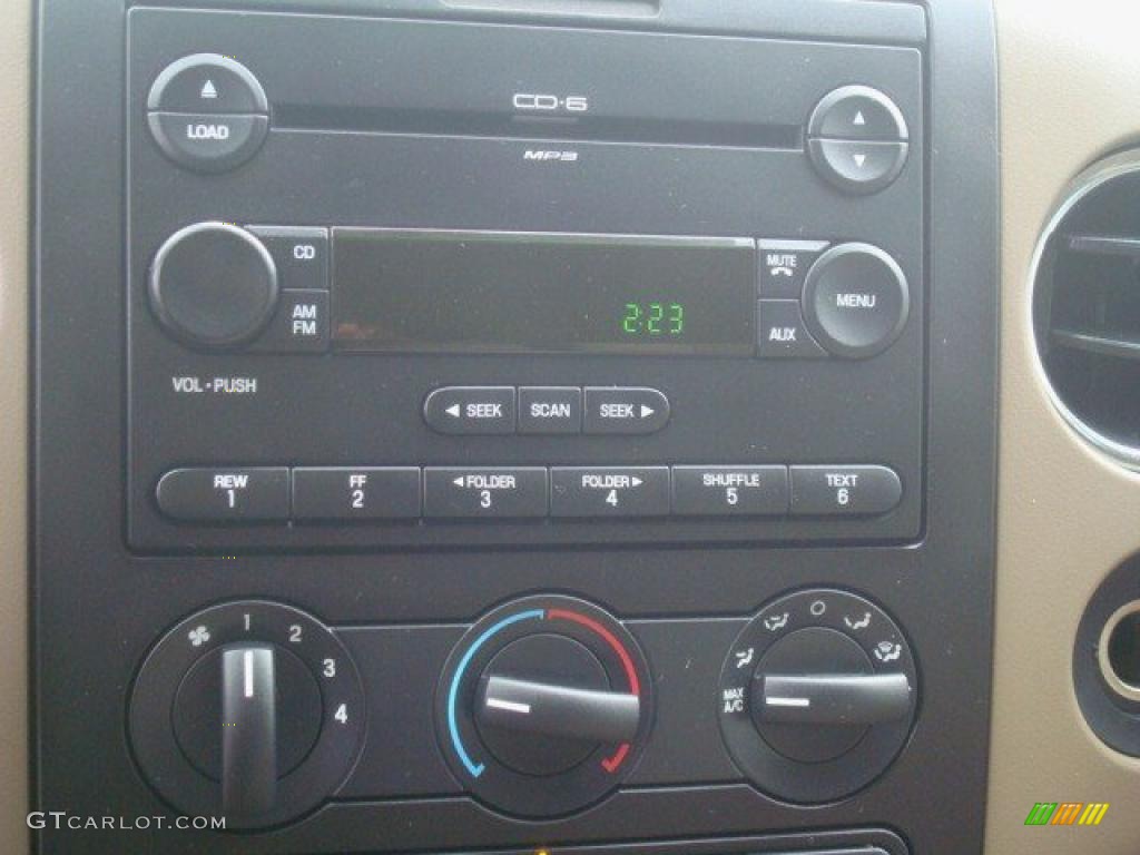 2006 F150 XLT SuperCrew 4x4 - Dark Toreador Red Metallic / Tan photo #20