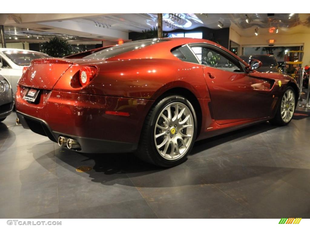 2007 599 GTB Fiorano F1 - Dark Red Metallic / Tan photo #16