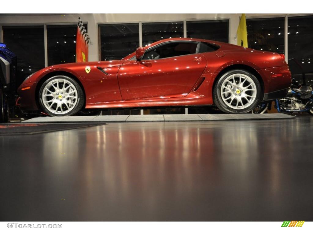 2007 599 GTB Fiorano F1 - Dark Red Metallic / Tan photo #36