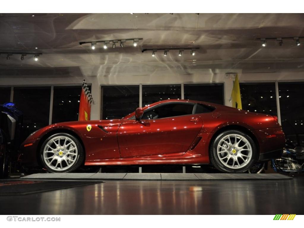 2007 599 GTB Fiorano F1 - Dark Red Metallic / Tan photo #37