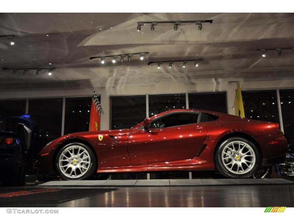2007 599 GTB Fiorano F1 - Dark Red Metallic / Tan photo #38