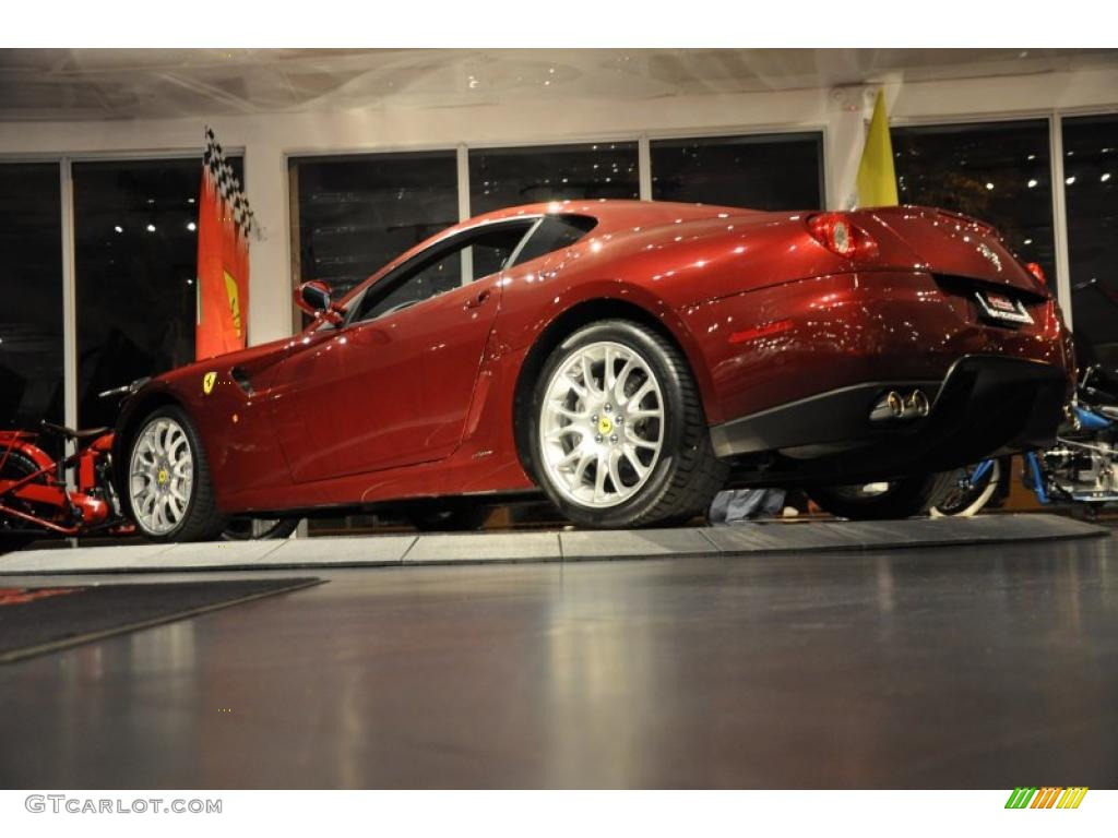 2007 599 GTB Fiorano F1 - Dark Red Metallic / Tan photo #40