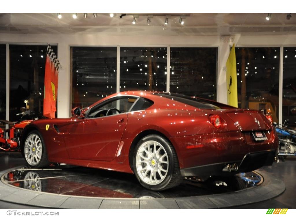 2007 599 GTB Fiorano F1 - Dark Red Metallic / Tan photo #42