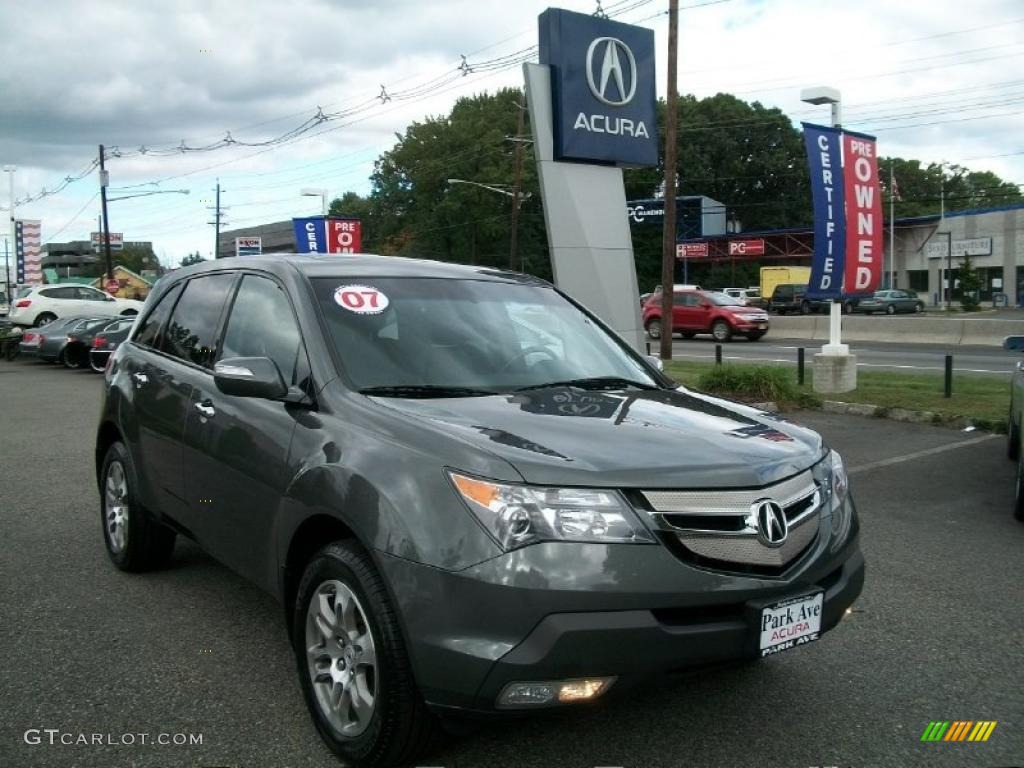 Nimbus Gray Metallic Acura MDX