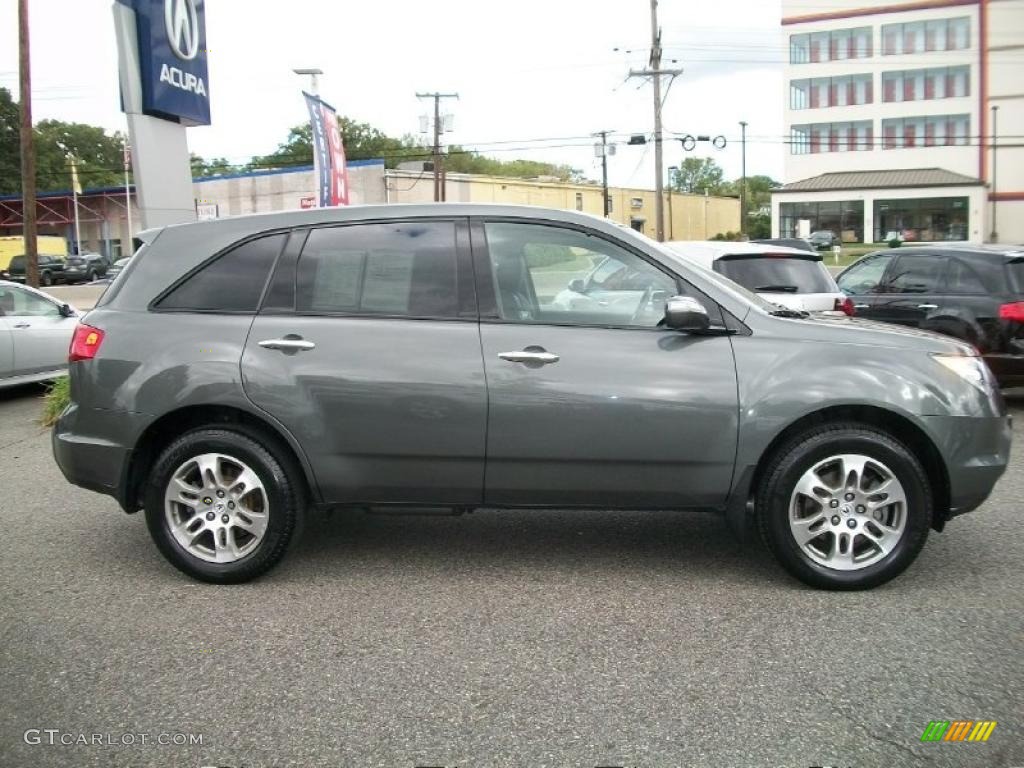 2007 MDX  - Nimbus Gray Metallic / Ebony photo #2