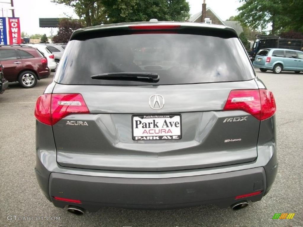 2007 MDX  - Nimbus Gray Metallic / Ebony photo #4