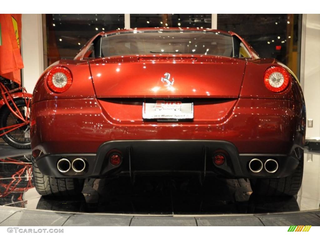 2007 599 GTB Fiorano F1 - Dark Red Metallic / Tan photo #50