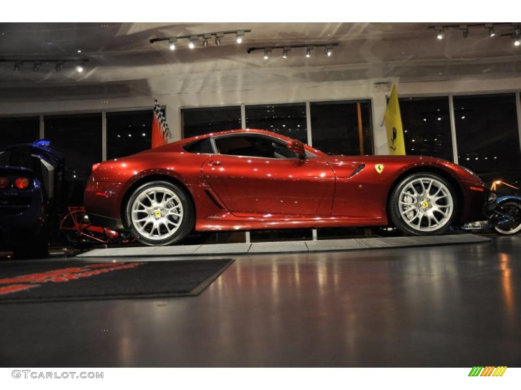 2007 599 GTB Fiorano F1 - Dark Red Metallic / Tan photo #58
