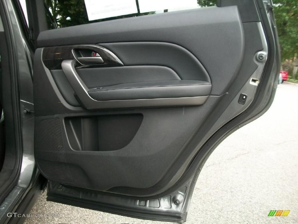 2007 MDX  - Nimbus Gray Metallic / Ebony photo #23